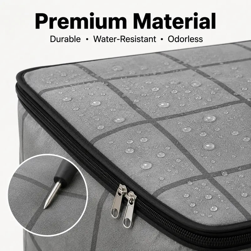 Massive Storage. Zero Clutter. Folds Flat When Done.