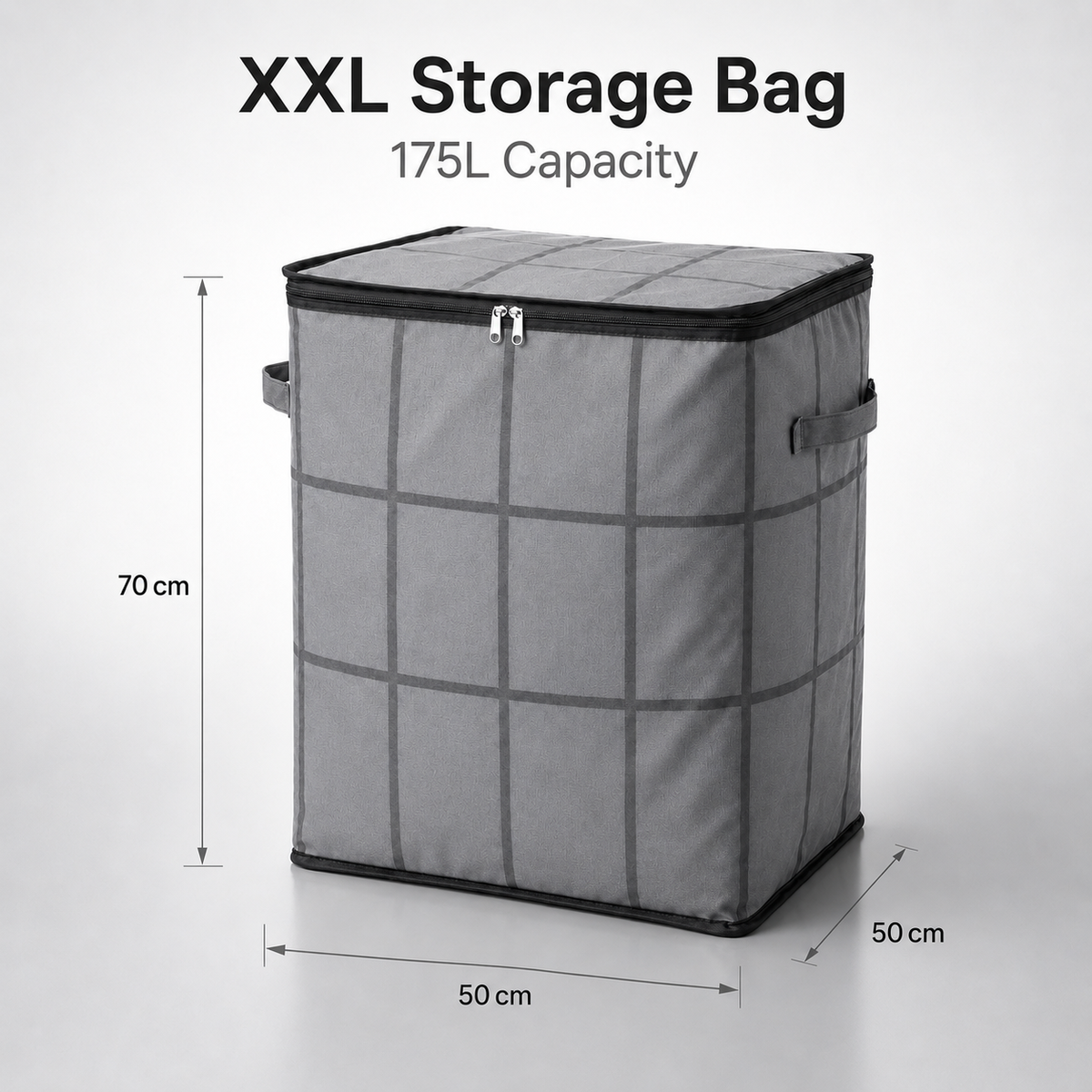 LIMITED DEAL — XXL Foldable Storage Bag with Reinforced Handles