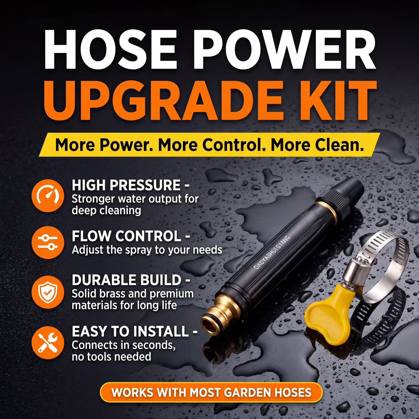 LIMITED DEAL — HIGH-PRESSURE HOSE NOZZLE ATTACHMENT